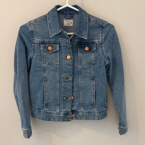 J.Crew Crewcuts Girls' Light Blue Denim Jean Jacket